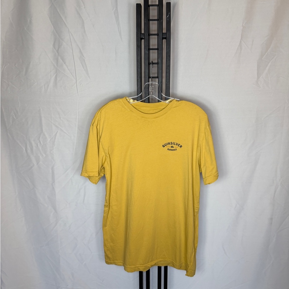 Quiksilver Men's Mustard Short Sleeve Tee